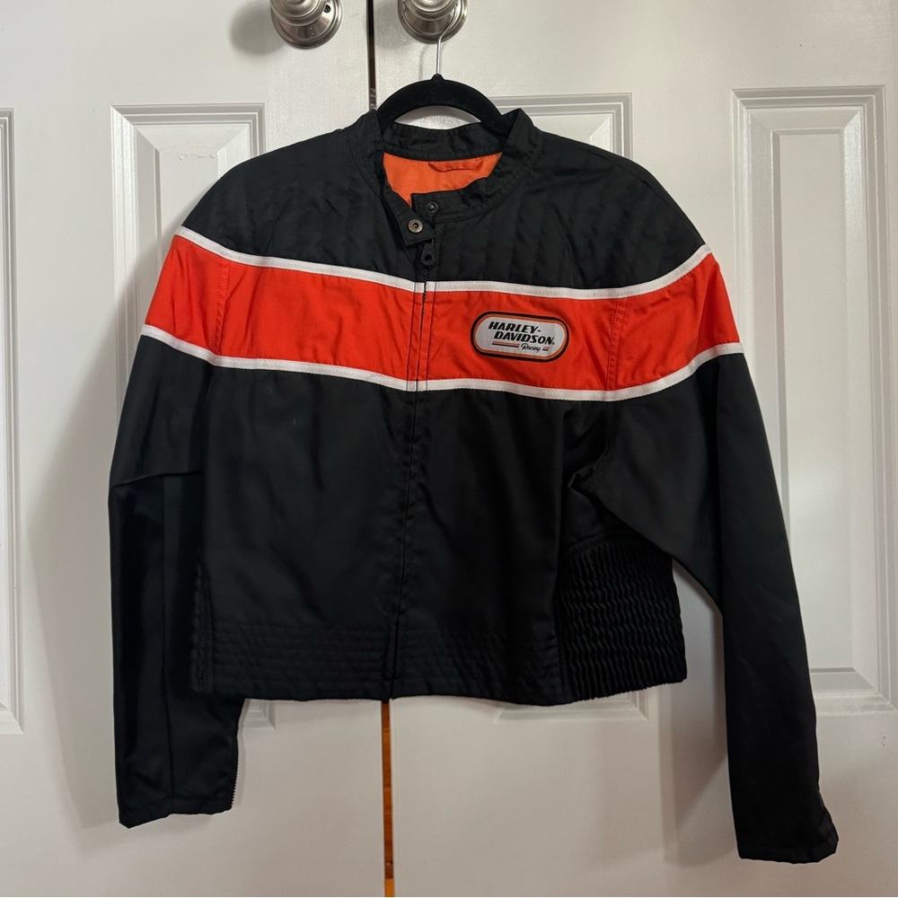Vintage Harley Davidson Racing Jacket